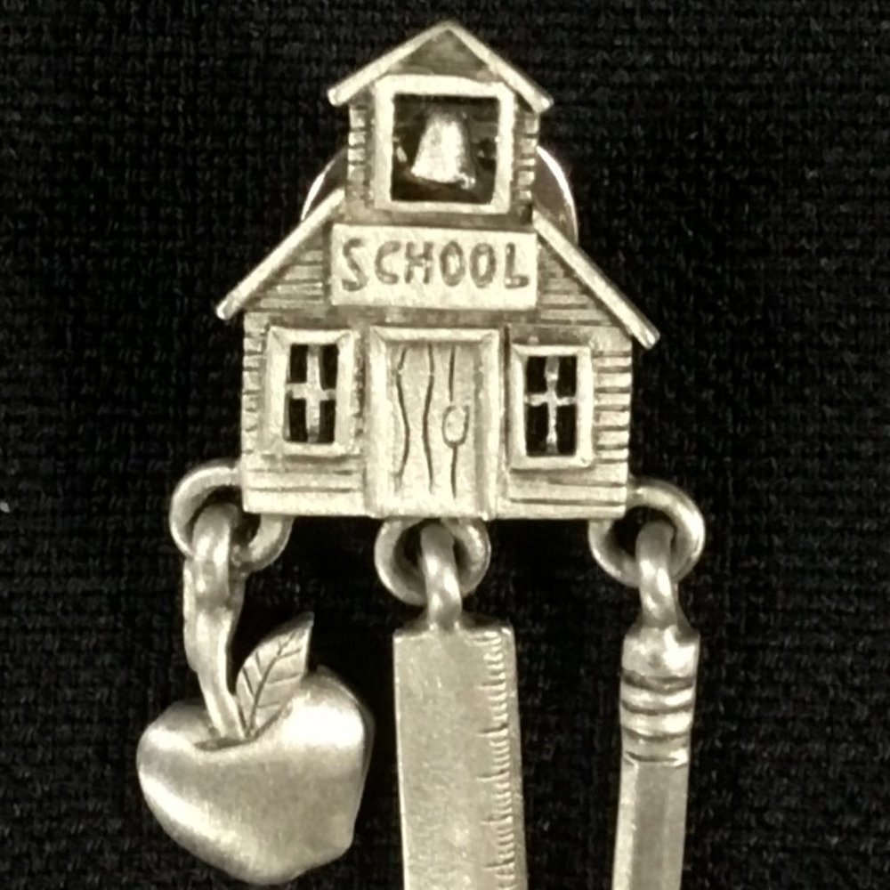 Metal School Pin